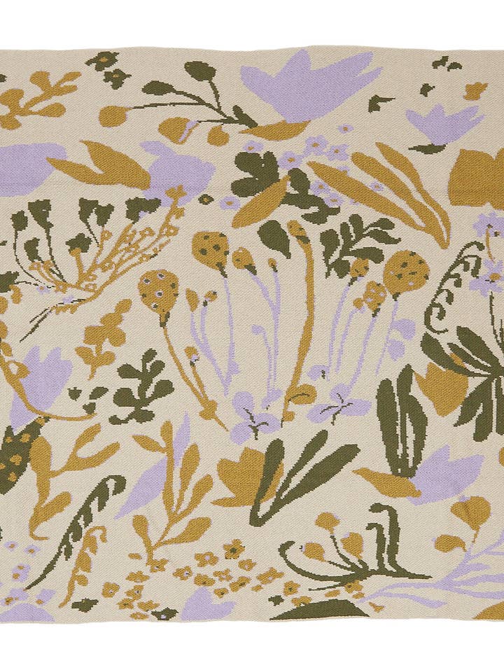 Poppies & Lotus Lilac for wholesale by Hillery Sproatt