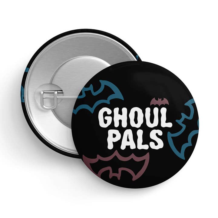 Transgender Ghoul-Freunde | Gruseliger Anstecker | LGBTQ+ Button-Abzeichen für den Großhandel von That Queer Card Co