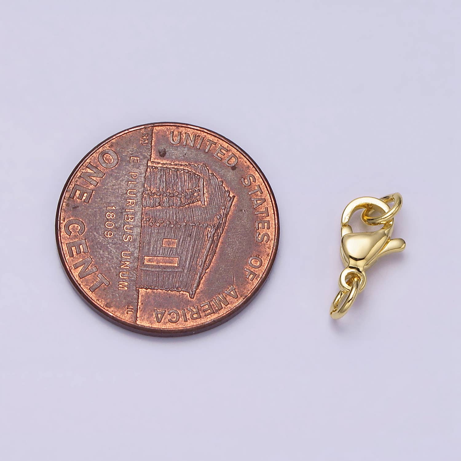 Aim Eternal - Wholesale Clasp - 16K Gold Filled 9mm Lobster Clasps Closure Jump Ring Jewelry Supply in Gold & Silver | Z-389 Z-3902