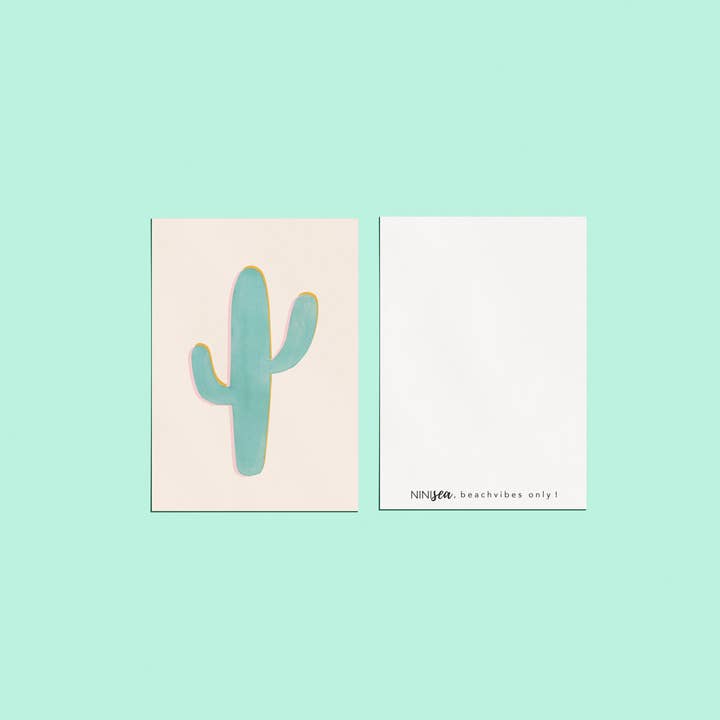 Illustrazione della carta cactus per la vendita all'ingrosso da parte di Ninisea