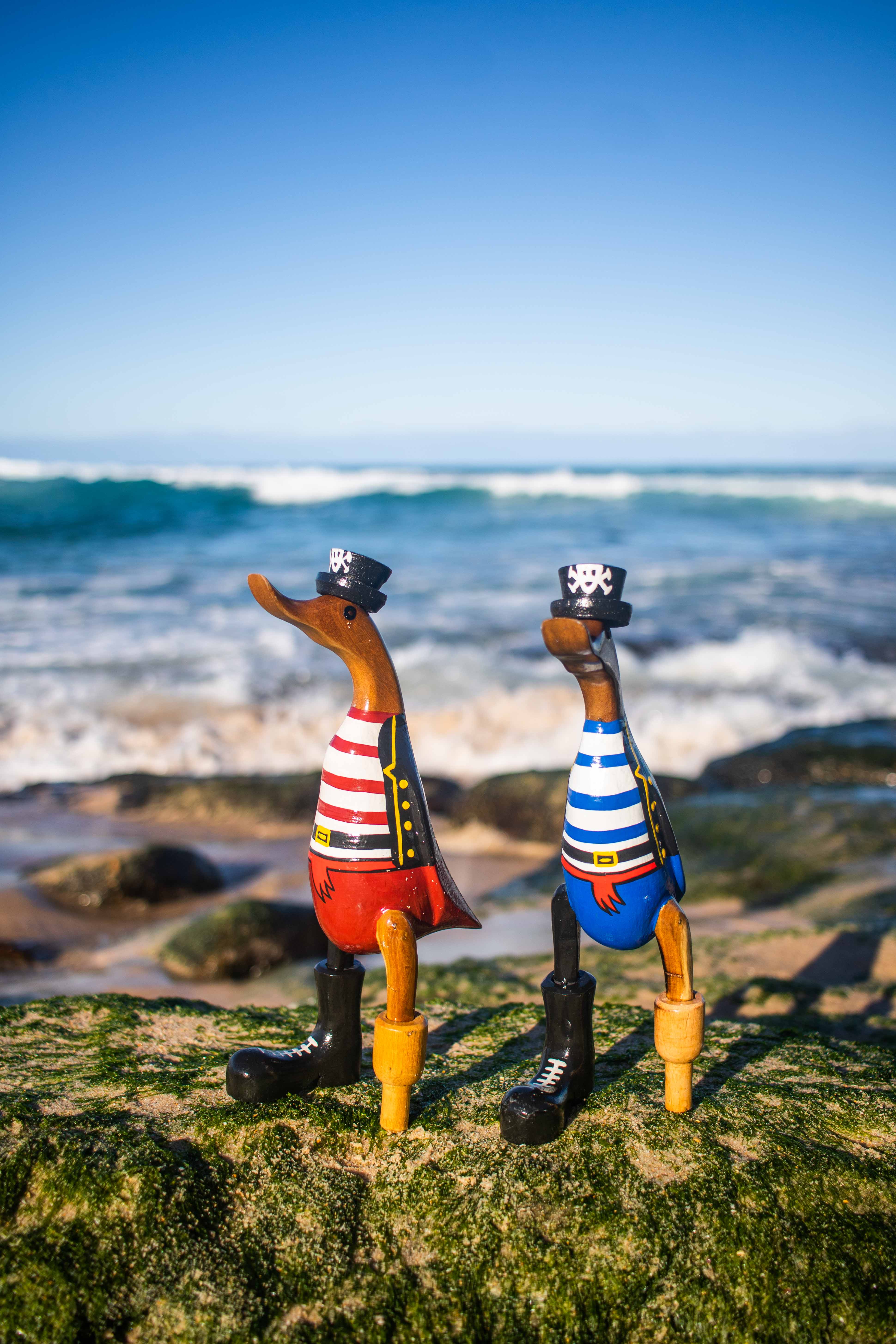 woodbubblebali - Vente Figurine décorative - Running duck pirate7