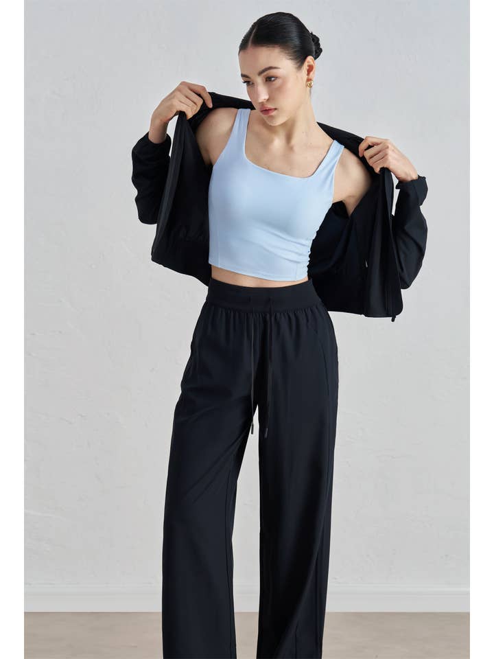 91thelabel - Wholesale Athletic Top - Women's - Grace U-Neck Molded Cup Tank Top2