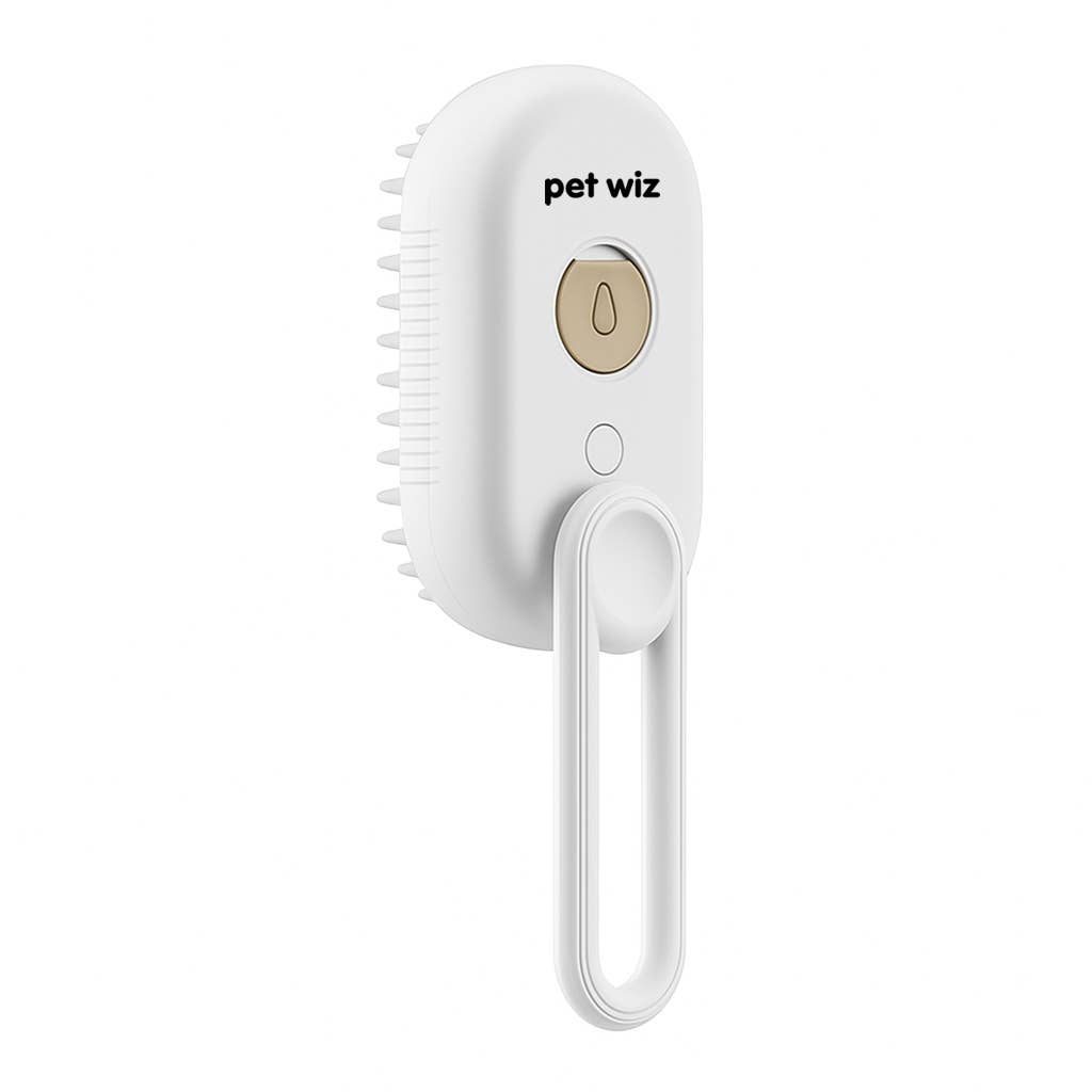 Pet Wiz - Wholesale Pet Grooming Aid - Dog - 3-in-1 Rechargeable Cat & Dog Steam Grooming Brush1