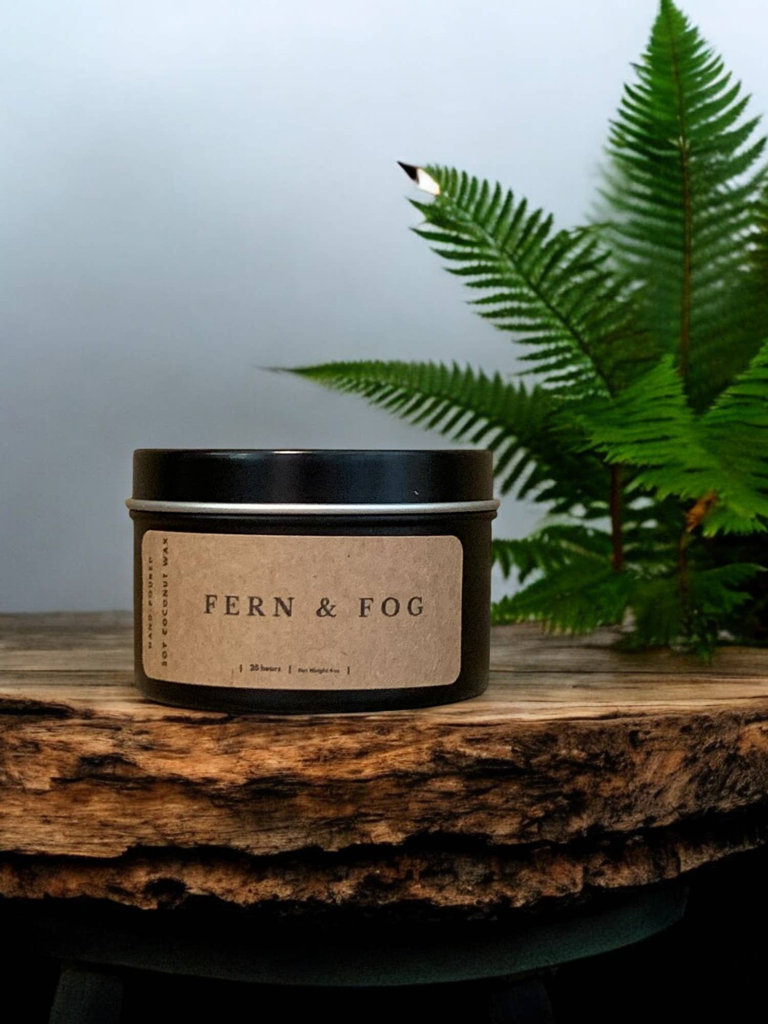 Wisconsin Candle Company - Wholesale Jar/Filled Candle - Fern & Fog 5