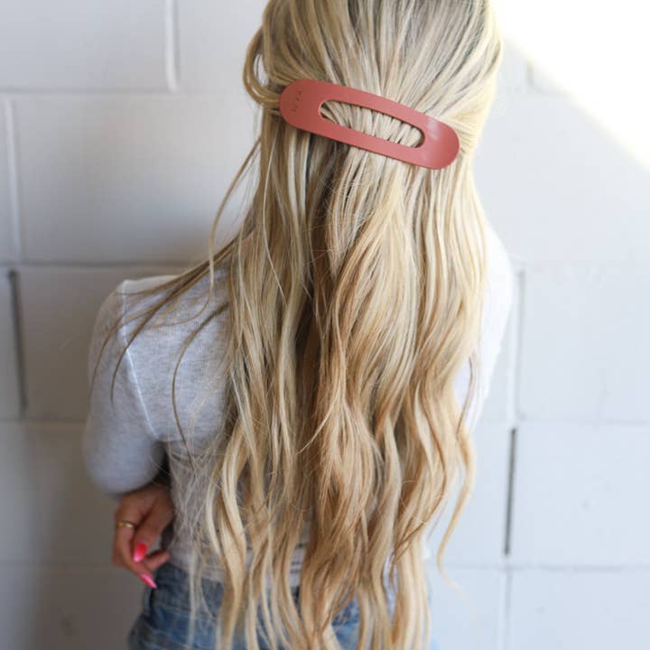 KAXI - Wholesale Hair Clip - Women's - OVERSIZED LAY DOWN CLAWS ( 33 COLORS )16