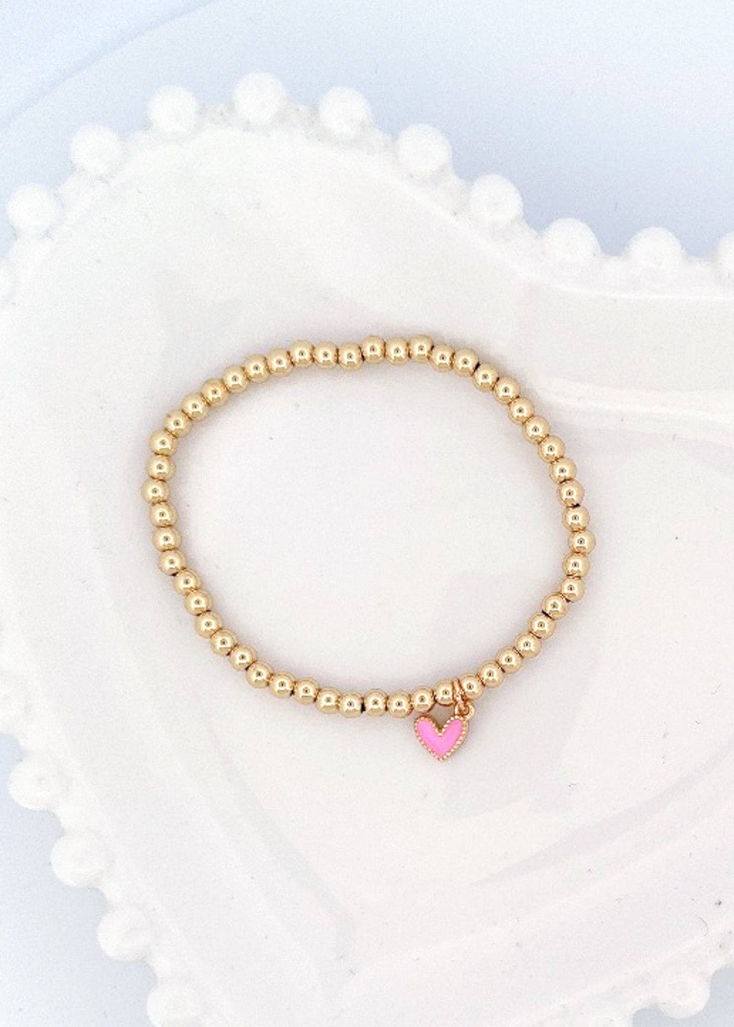 Nette Road Wholesale - Wholesale Charm/Dangle Bracelet - Drops of Hearts8