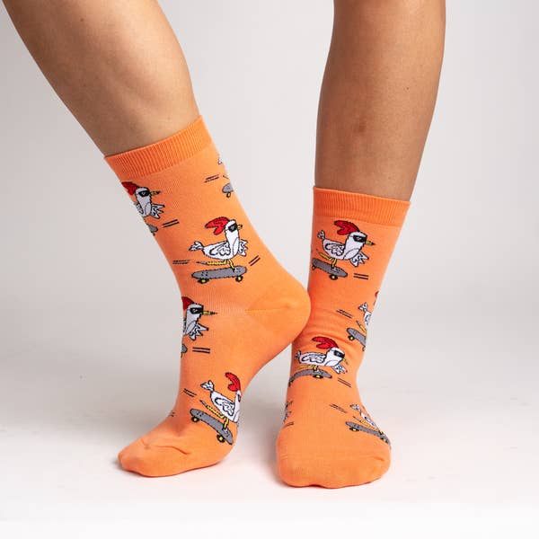 Sock it To Me - Wholesale Socks - Women's - Rad Chicken Women's Crew Socks1
