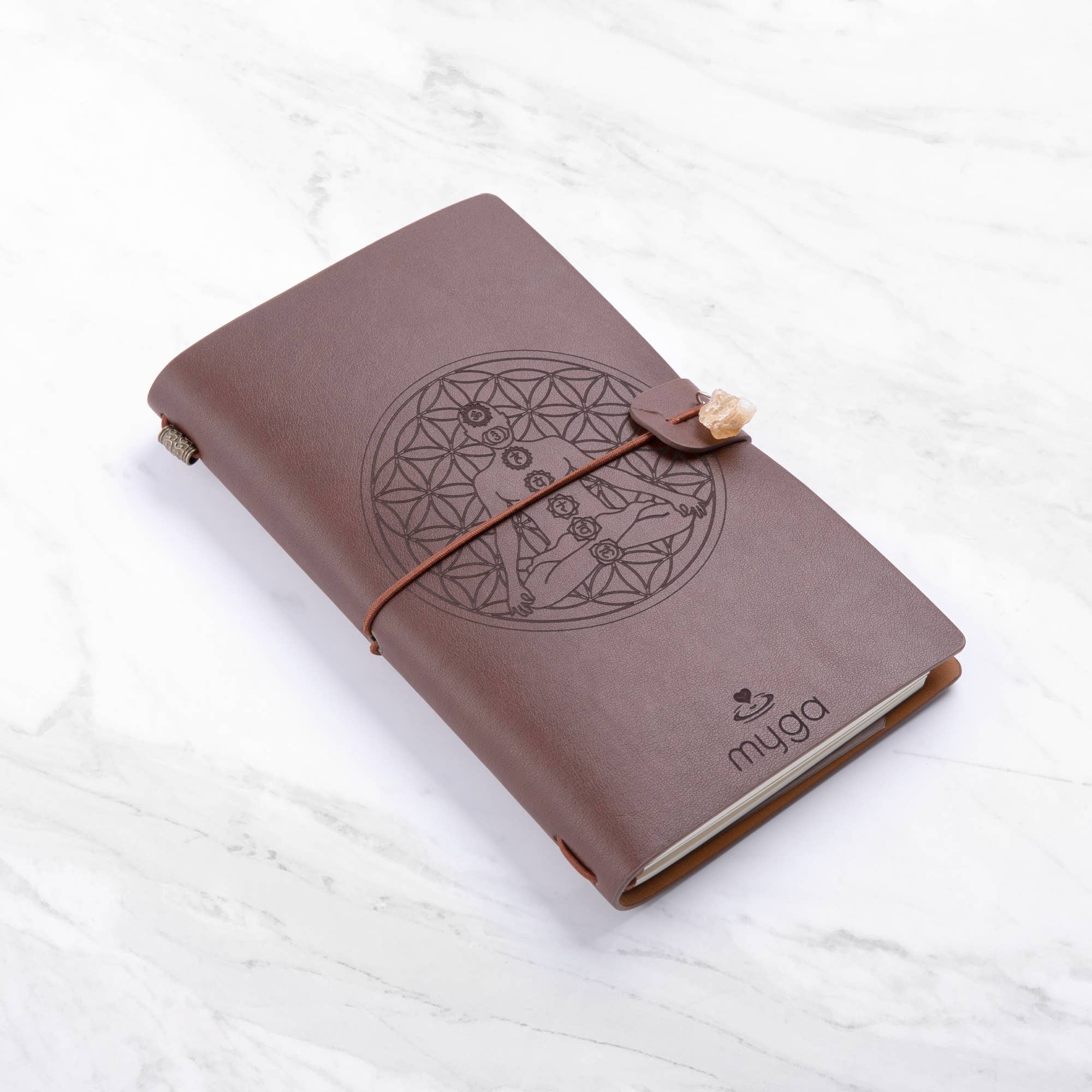 Myga – Engroshandel Spirituelle sten og krystaller – Myga Crystal Notebooks i singler 14