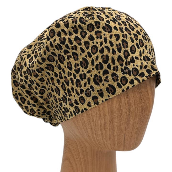 SewingLabPlus - Wholesale Healthcare Uniform - Women's - Scrub Cap Euro Animal Scrub Hat Nurse Surgical Cap Elastic