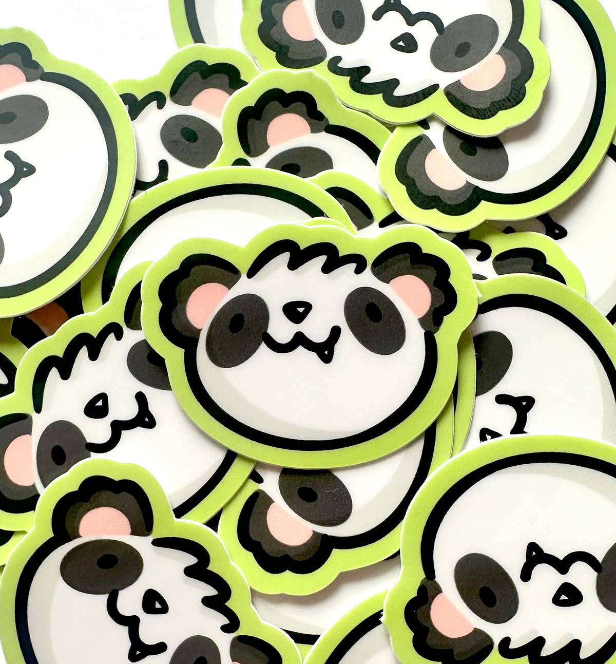 Shop Emily M - Wholesale Sticker - Panda Face Mini Sticker1