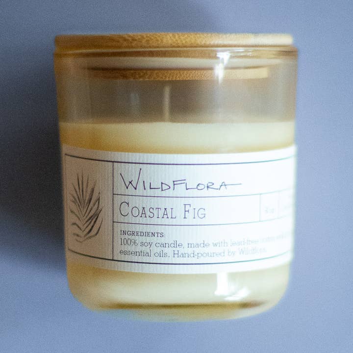 Candela Versata a Mano WildFlora all'Ingrosso: FICO COSTIERO per la vendita all'ingrosso da parte di WildFlora