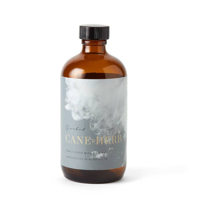 Cane & Herb – wholesale Cocktailmix/-sockerlag – HICKORY TRÄ RÖKT enkel sirap - 8OZ