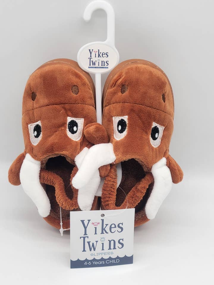 Yikes Twins - Wholesale Slippers - Kids - Longhorn Slippers for children ages 2 to 6 years