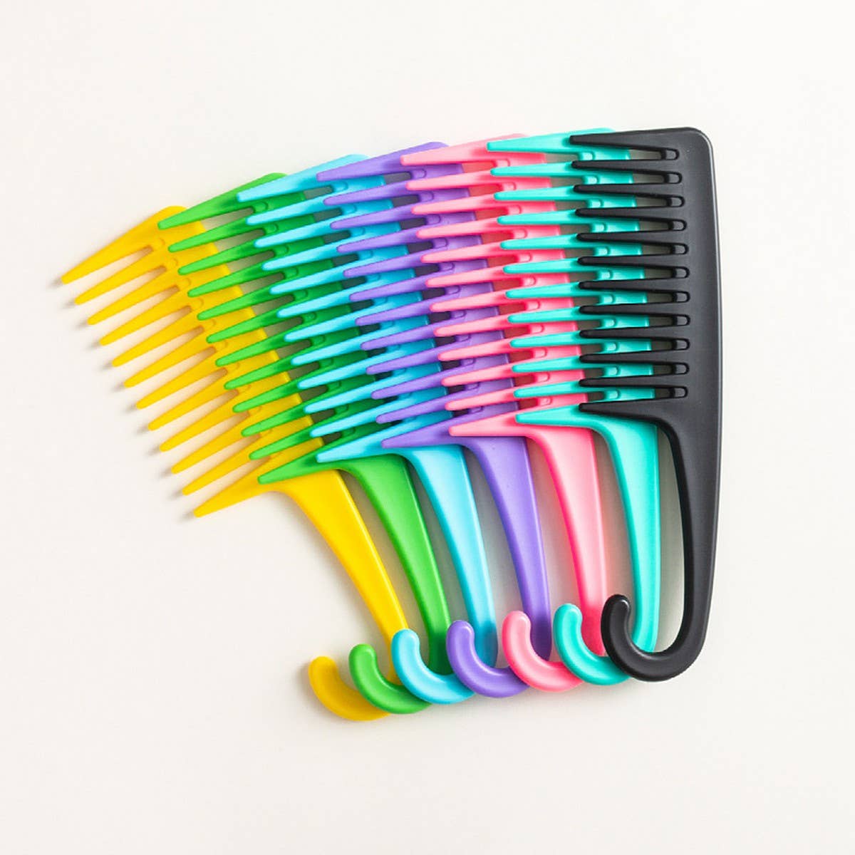 NINEXIS - Wholesale Hair Brush/Comb - CWAHA3178_THE HOOK CAN HANG LARGE TOOTH STRAIGHT HAIR COMB7