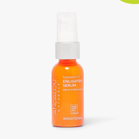 Turmeric + Vitamin C Enlighten Serum for wholesale by Andalou