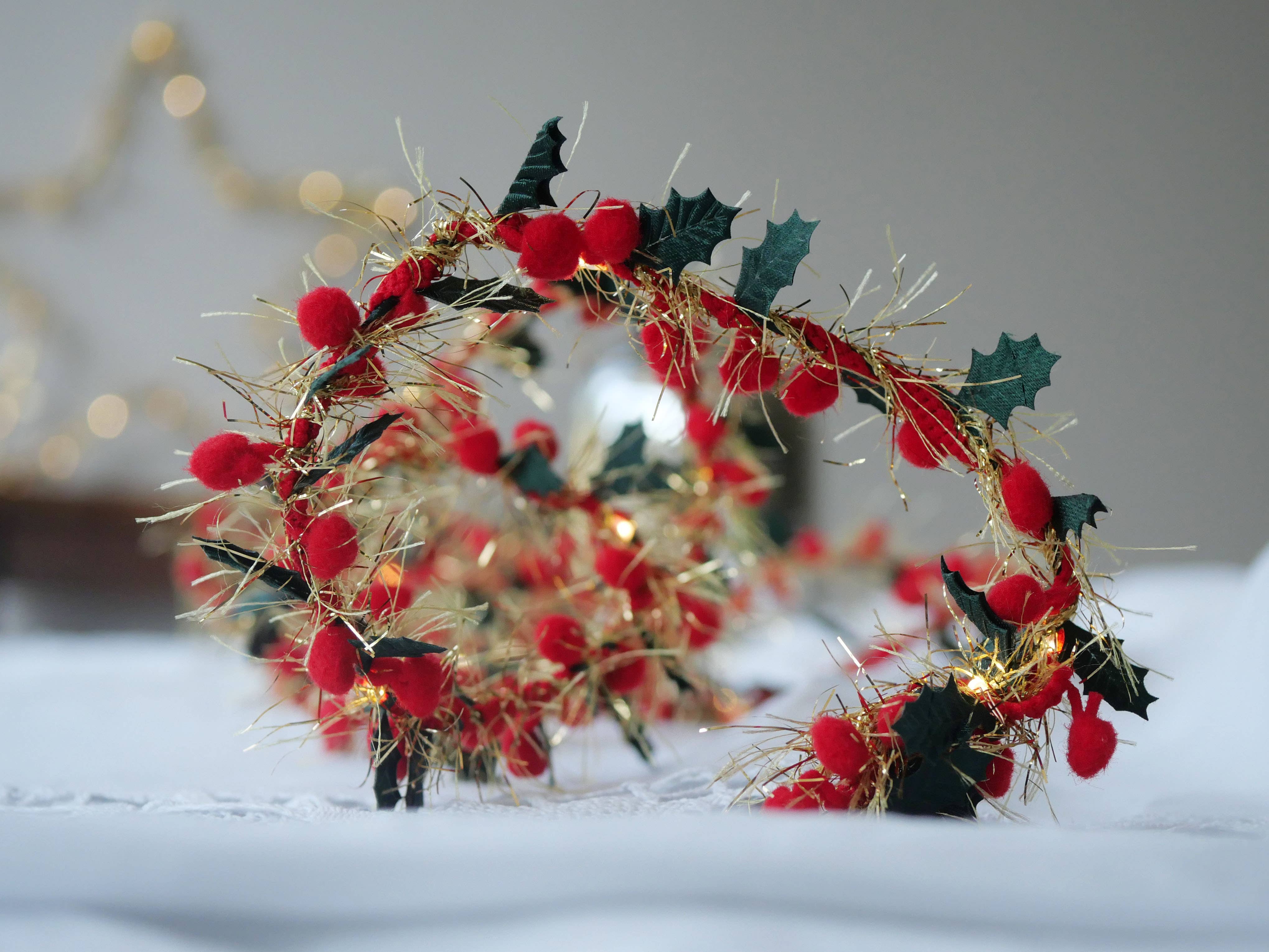 Melanie Porter - Wholesale String Lights - Holly and Berry Fairy Light String - Christmas Decoration2