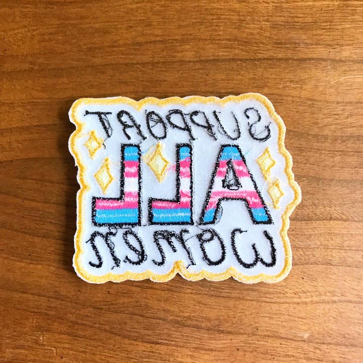 Raspberry Cloud Studio - Wholesale Patch - Support All Women Iron-on Patch3