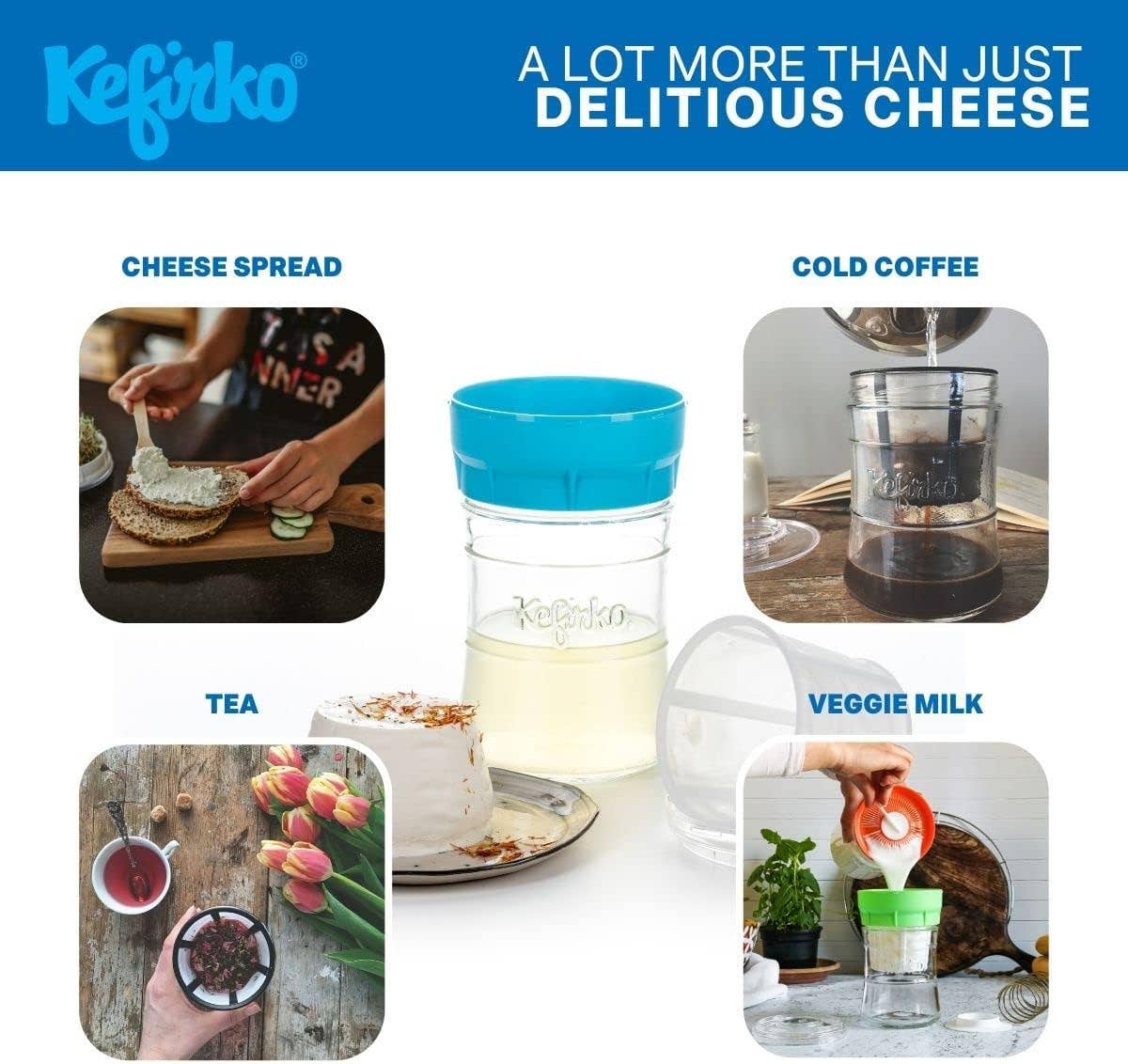 Kefirko – wholesale Kitchen tool/gadget – Kefirko Cheese Maker14