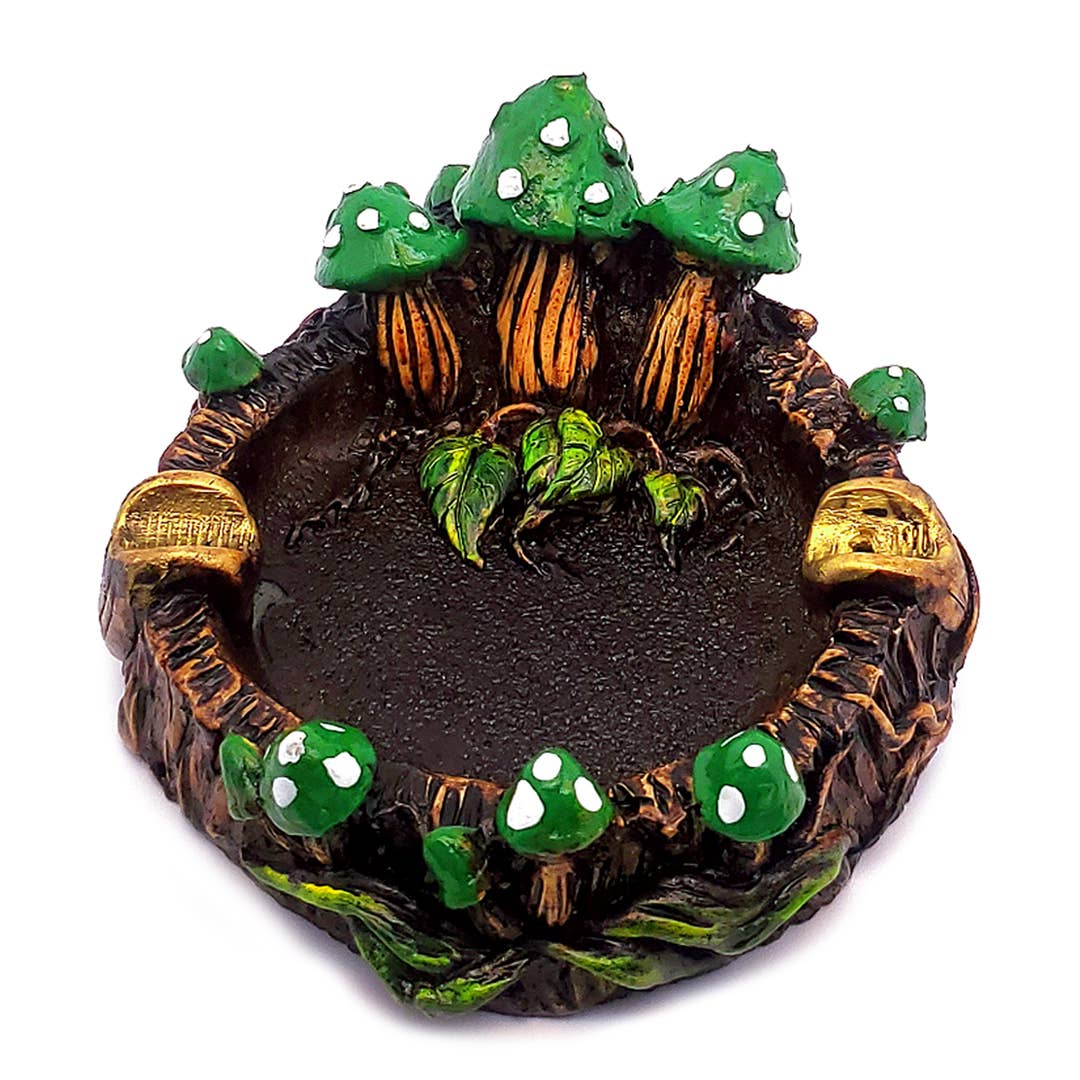 Pichincha - Vente Cendrier - Cendrier rond en forme de figurine avec plusieurs champignons6