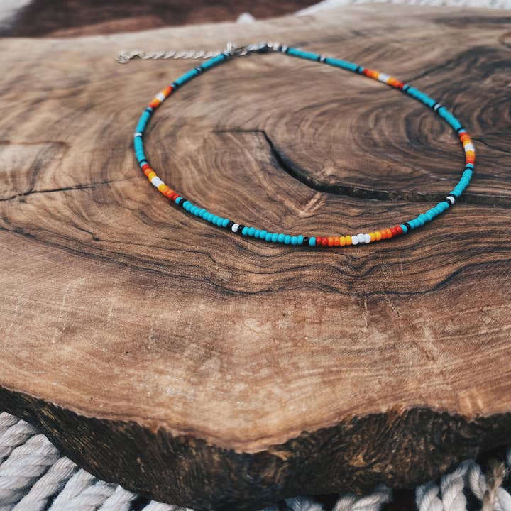 The western jewel - Wholesale Beaded/Pearl Necklace - The wild west western Beaded necklace