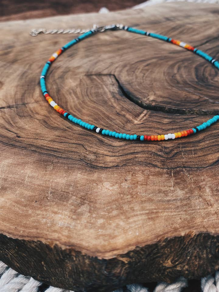 The wild west western Beaded necklace for wholesale by The western jewel