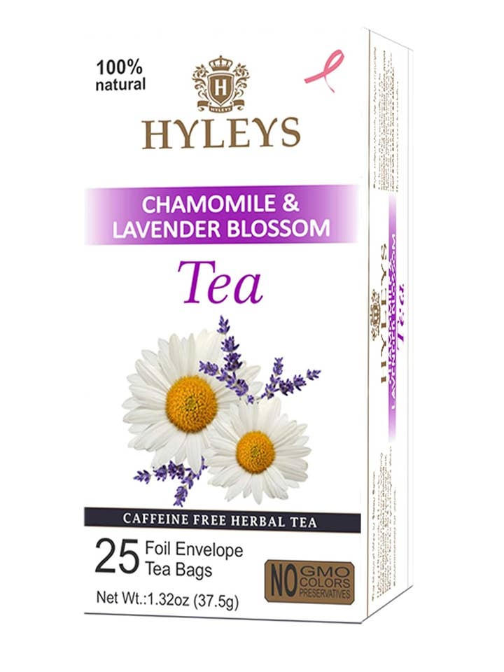 25 CT CHAMOMILE TEA WITH LAVENDER BLOSSOM for wholesale by Mekor LLC