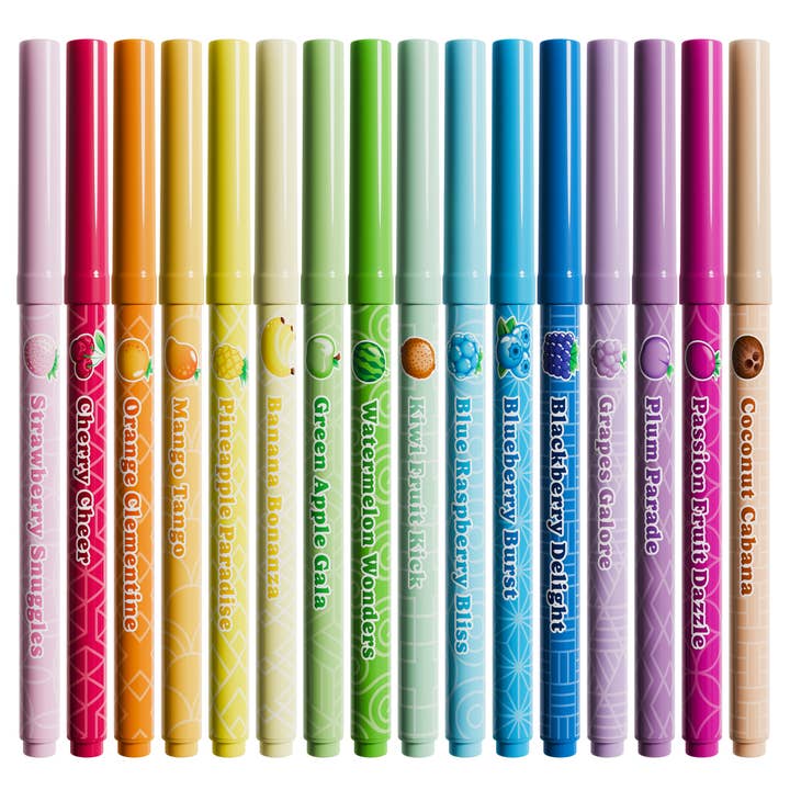 Scentco, Inc - Wholesale Markers - Kids & Baby - Scented Markers Pastel - Pack of 162