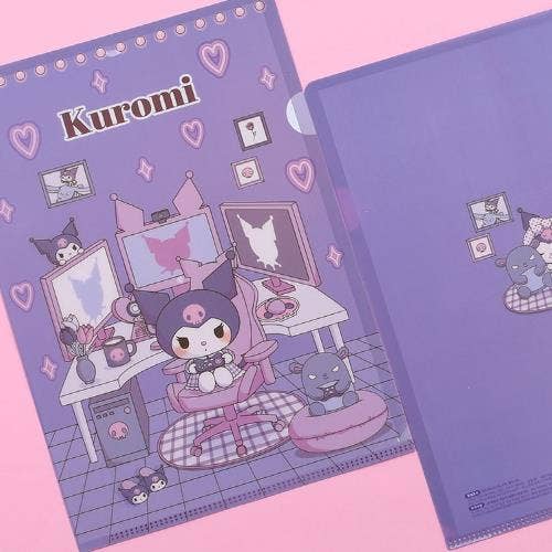 BCZShop - Wholesale Folders - SANRIO CHARACTERS FOLDER - KUROMI ROOM1