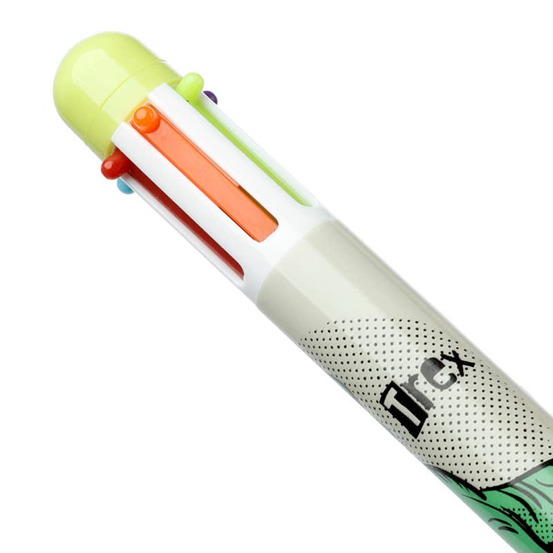 Puckator Ltd - Venta al por mayor Bolígrafo - Bolígrafo Dinosauria multicolor (6 colores)4