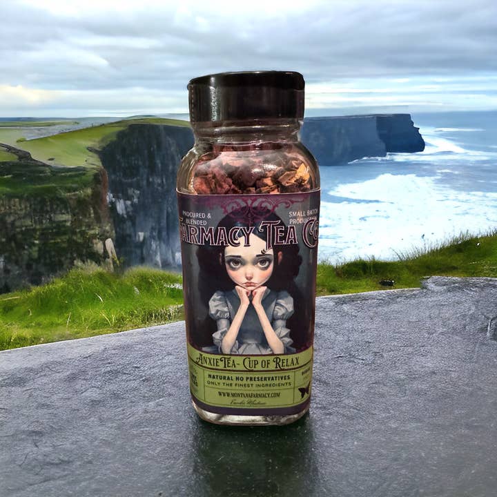 Montana Farmacy - Wholesale Loose Tea - Anxiety AnxiaTEA  relaxing gentle calming soothing tea blend4