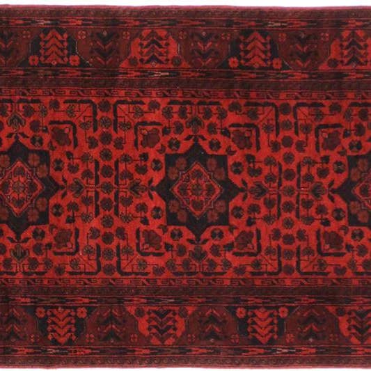 Southwestern Biljik Khal Mohammadi Augustin Wool Runner - 2'10'' x 9'8'' for wholesale by Arshs Fine Rugs