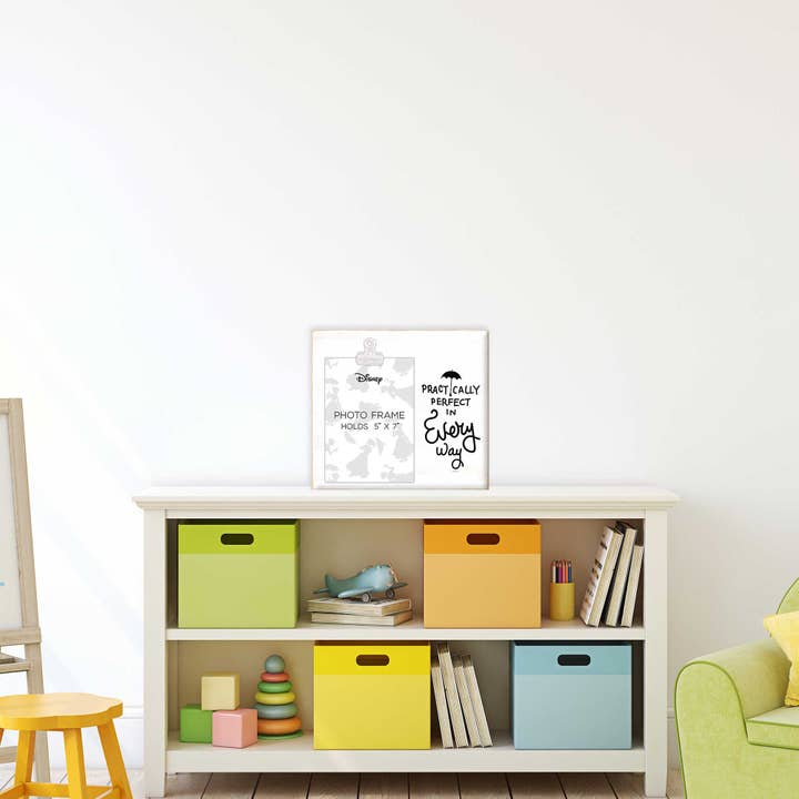 Open Road Brands, LLC - Wholesale Picture Frame - Practically Perfect In Every Way Wood Photo Clip Frame