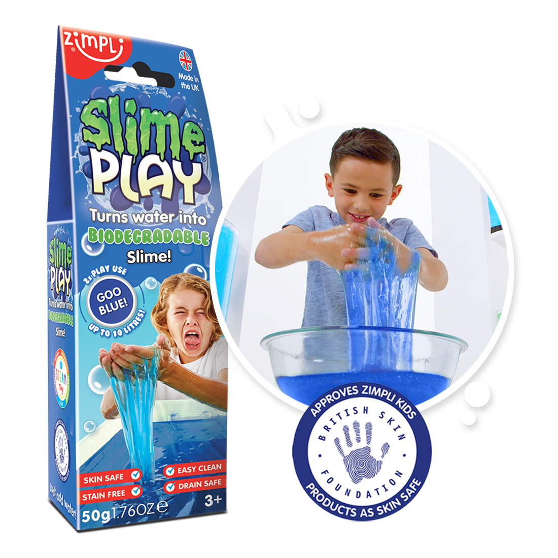 Zimpli Kids – wholesale Putty/slime – Child – Zimpli Slime Play Multi Sensory Play DIY Slime Toy1