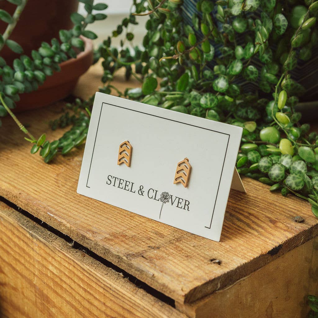Steel & Clover - Wholesale Stud/Post Earrings - Arrow Stud Earrings2