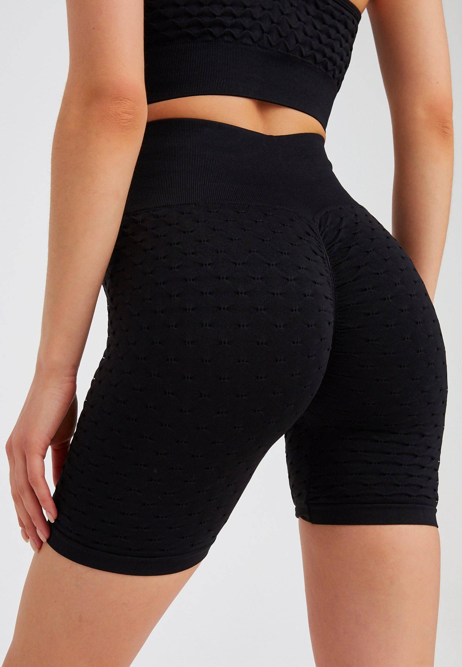 Leif Nelson GmbH - Wholesale Athletic Shorts - Women's - Women's Seamless Sport Shorts LN-842925