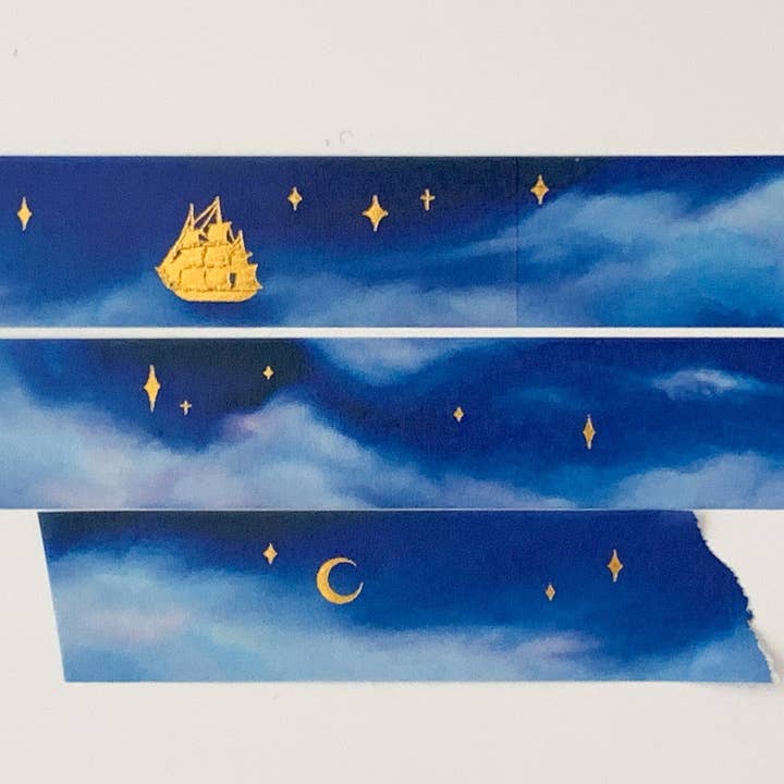 Keely Studios - Wholesale Washi Tape - An Ocean of Sky Night Collection Washi Tape1