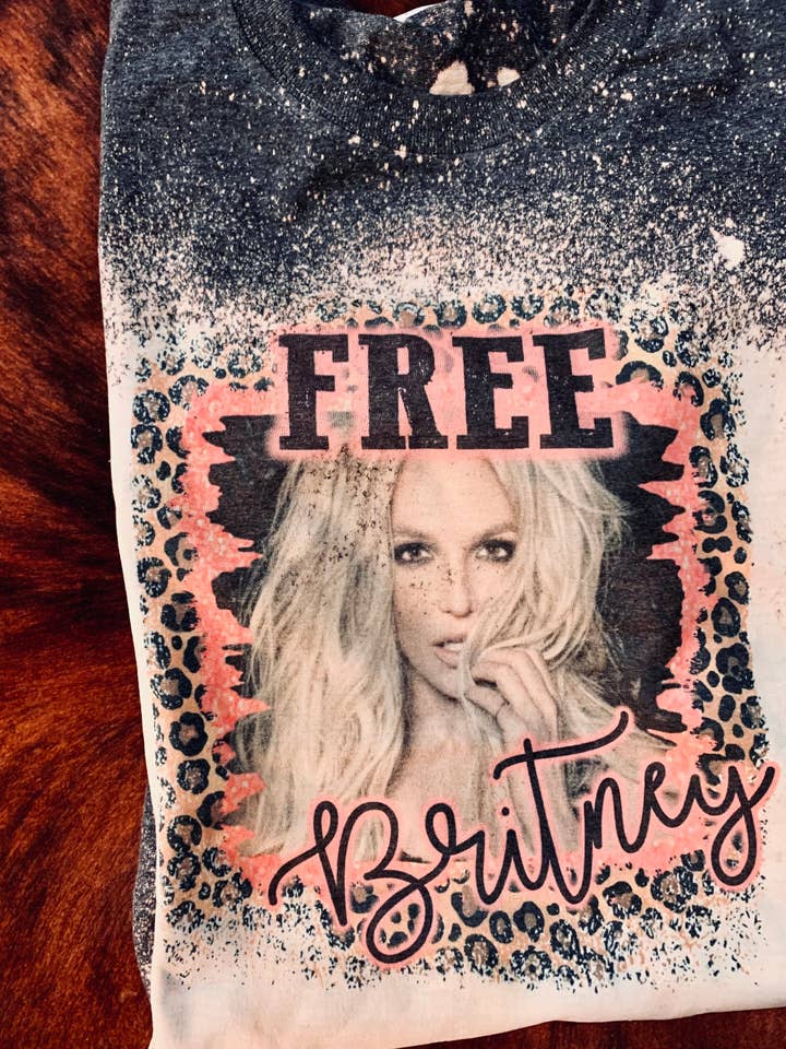 Free Britney Tee for wholesale by The leopard shack
