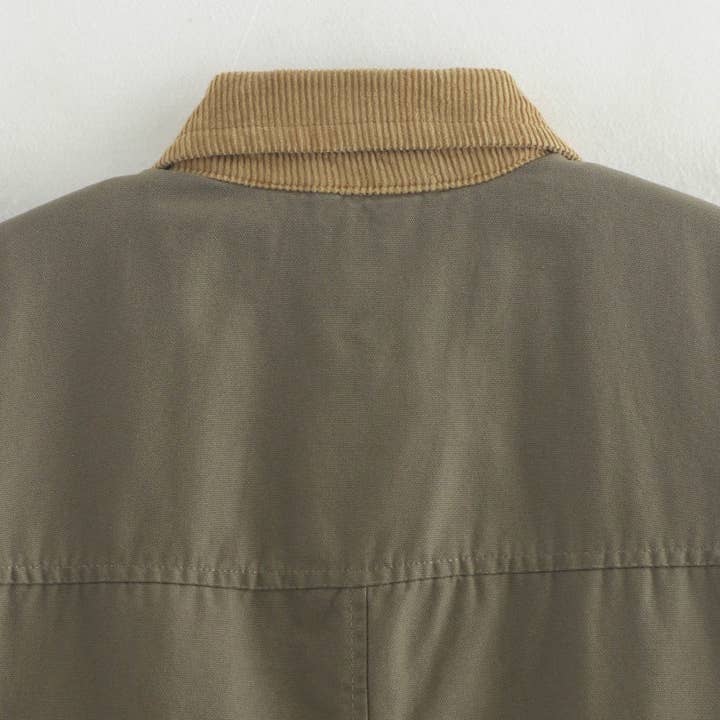 safistyle - Wholesale Jacket - Women's - Corduroy Collar Utility Jacket5