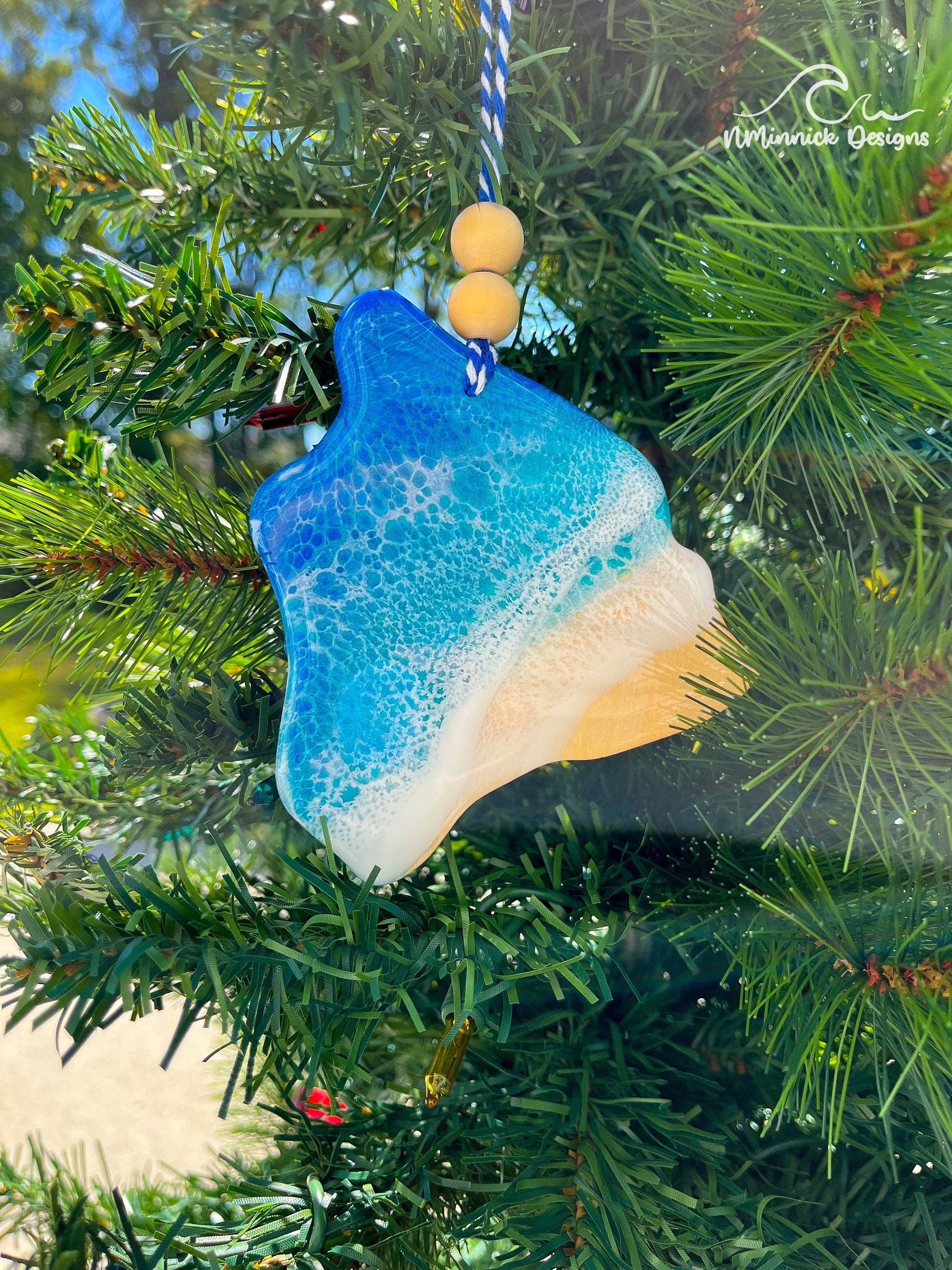 NMinnick Designs - Wholesale Ornament - Hawaii Beach Ornaments - Hawaii, Maui, Oahu, Kauai0