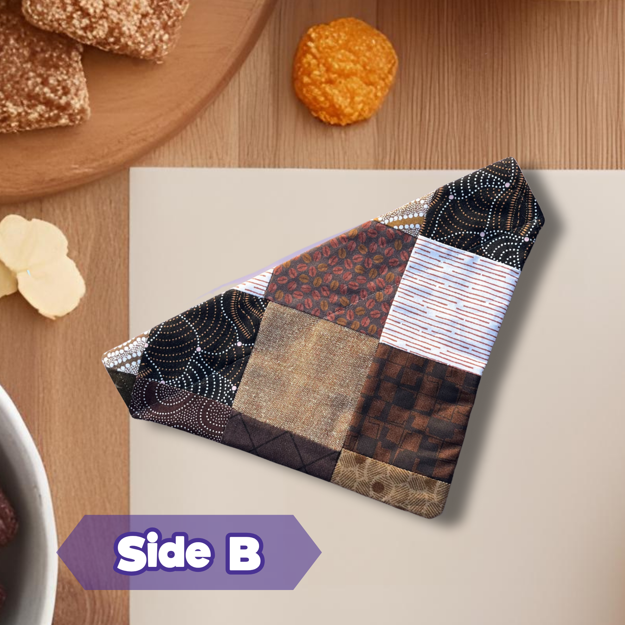 Pup Snack Pack - Wholesale Pet Bandana - Dog - Quilted Over the Collar Dog Bandana14