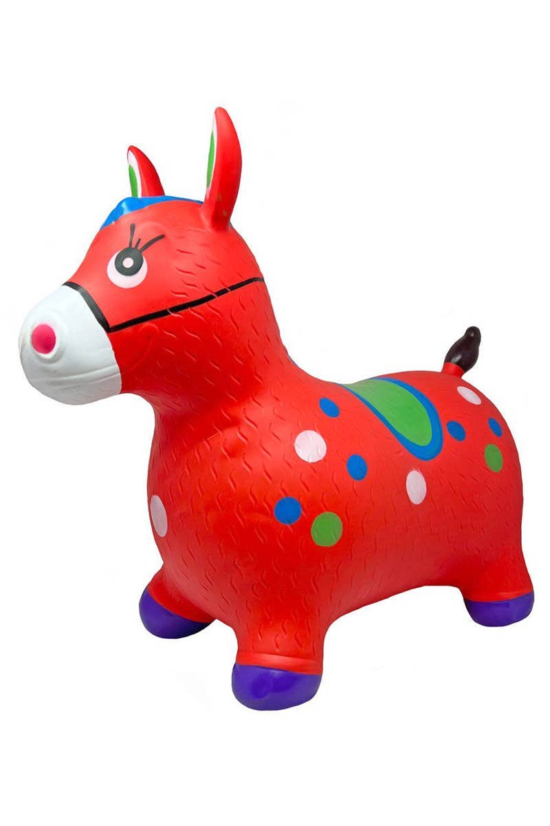 ASSORTED Kids Pinata Donkey Horse Inflatable Pvc Hopper Toy for wholesale on Faire5