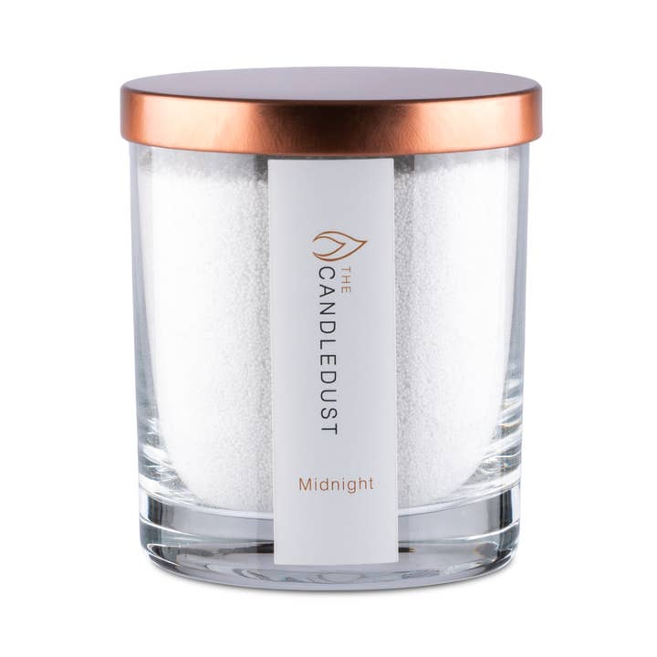 Midnight Scented Sand Candle 160g for wholesale by The Candledust
