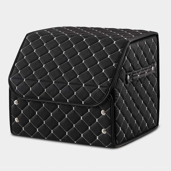 Premium Car Trunk Organizer 14*12*12 in, Black&Silver Bag for wholesale by OriginalDesign