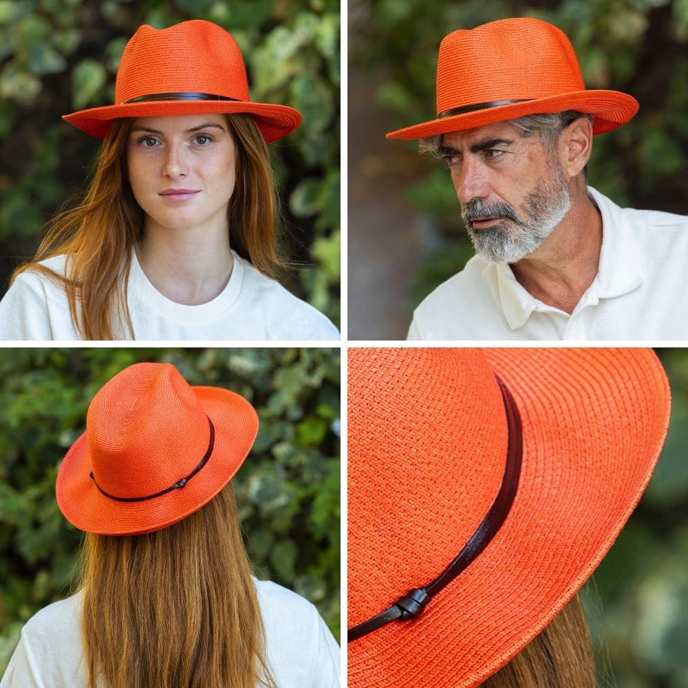 TRAVAUX EN COURS... - Wholesale Straw Hat - Unisex - PAPER HAT leather link23