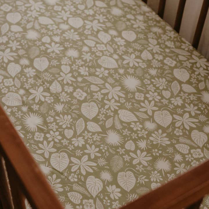 Fox & Fallow - Wholesale Cot/Crib Sheets - Zanzibar Organic Fitted Cot Sheet