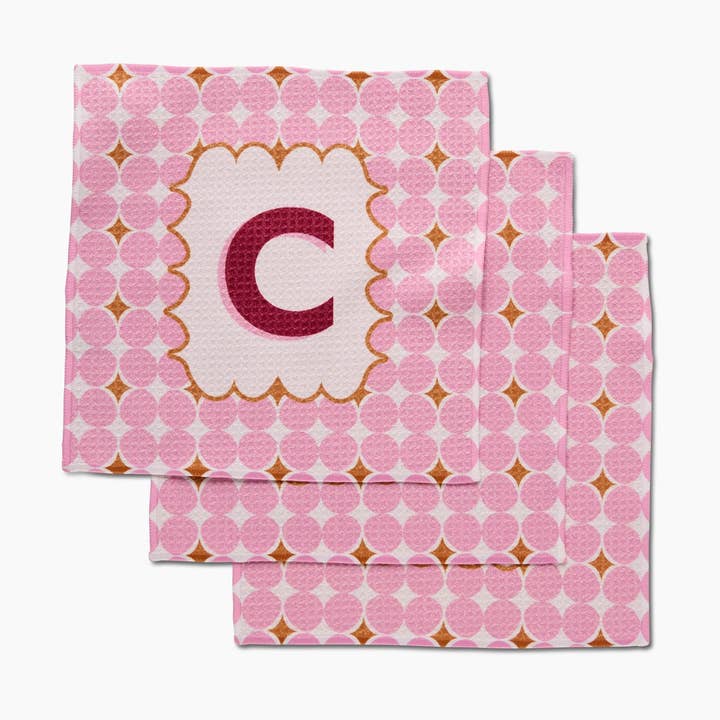 Geometry – toalha de cozinha por atacado – Azulejo com Monograma de Geometria5