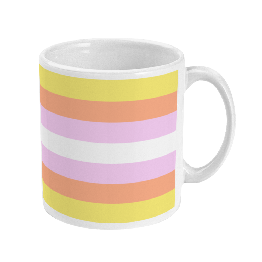 Rainbow & Co – wholesale Coffee mug – Pangender Pride Flag Coffee Mug2