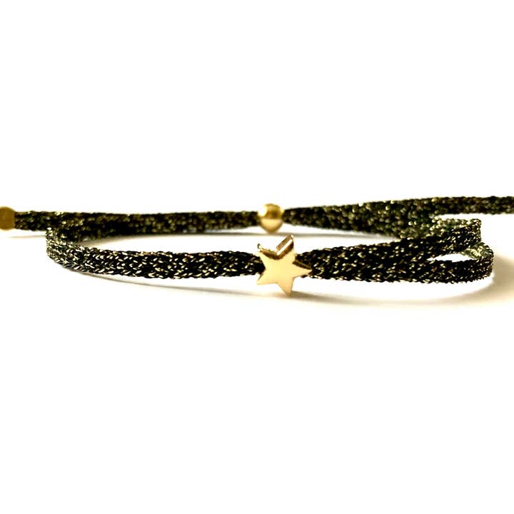 Goldenes Sternarmband - Make a Wish - Metallband für den Großhandel von MundoconAlma*