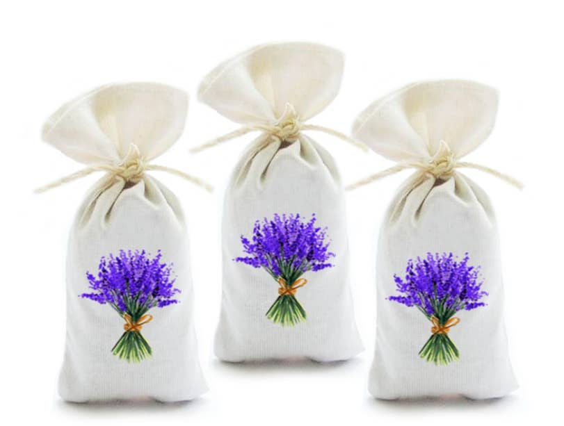 DECORER - Wholesale Sachet - 3 Lavender organic sachets with a beautiful fragrance0