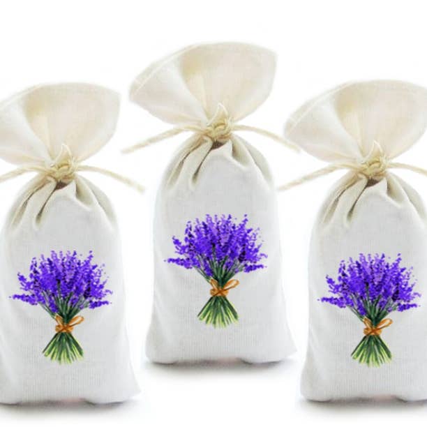 DECORER - Wholesale Sachet - 3 Lavender organic sachets with a beautiful fragrance0
